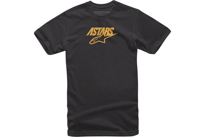 T-Shirt Alpinestars Mixit black/gold