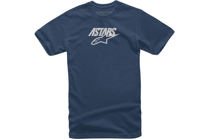 T-Shirt Alpinestars Mixit navy/grey