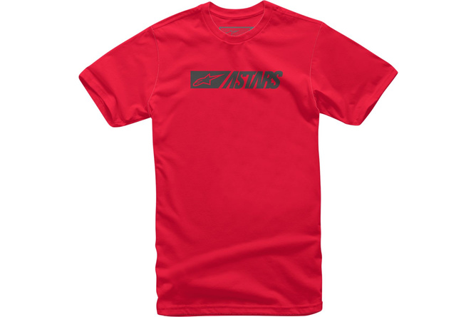 T-Shirt Alpinestars Reblaze red