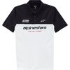 Polo Shirt Alpinestars Paddock white/black