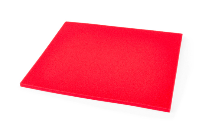 Air Filter Foam to cut red 280x330x10mm
