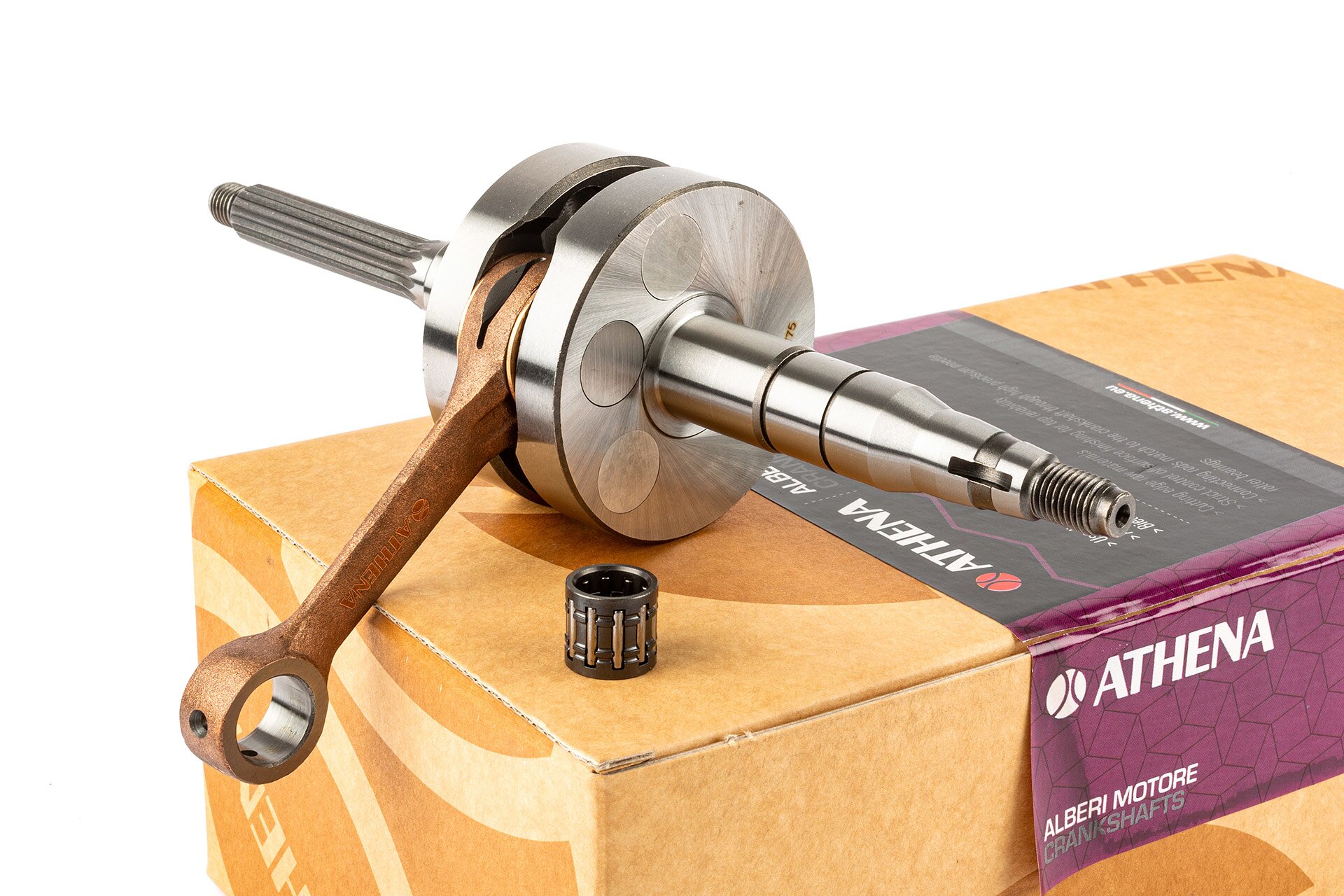 Albero Motore Athena Racing Per Minarelli Orizzontale - Spalle Piene SP.12, Alta Performance - Foto 8