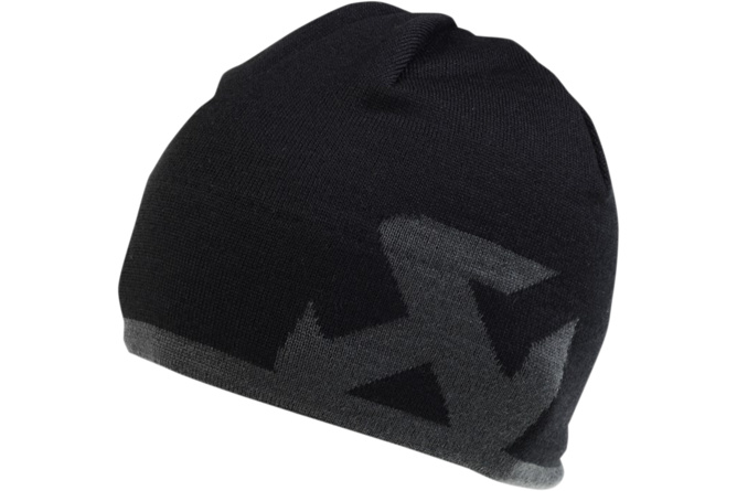 Beanie Akrapovic schwarz / grau