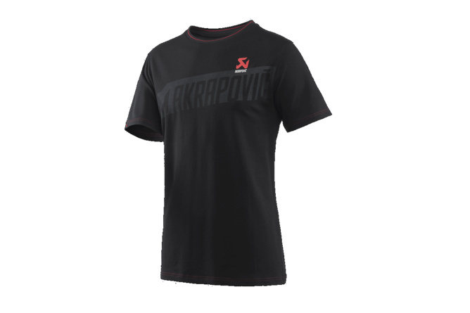 T-Shirt Akrapovic schwarz