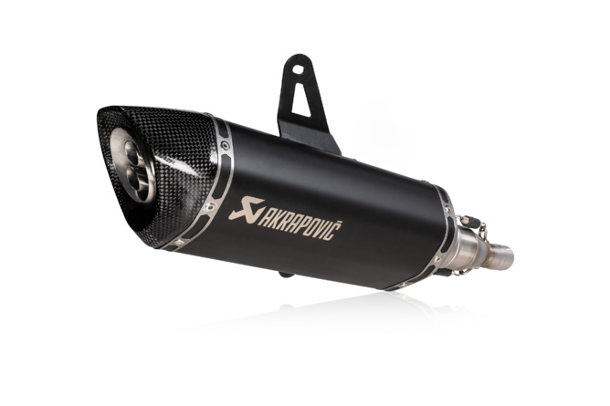 Slip-on Auspuff Akrapovic Italjet Dragster 125 - 200 schwarz