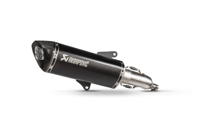 Slip-on Exhaust Akrapovic Honda Forza 350 after 2024 black