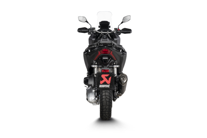 Slip-on Auspuff Akrapovic Honda Forza 350 ab 2024 schwarz