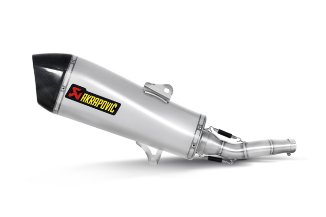 Slip-on Exhaust Akrapovic stainless steel Yamaha X-Max / Majesty 400cc after 2007