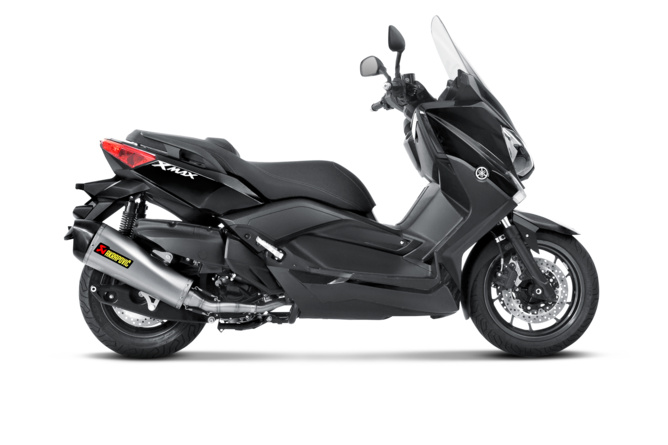 Silencieux Akrapovic Slip-on inox Yamaha X-Max / Majesty 400cc ap'07