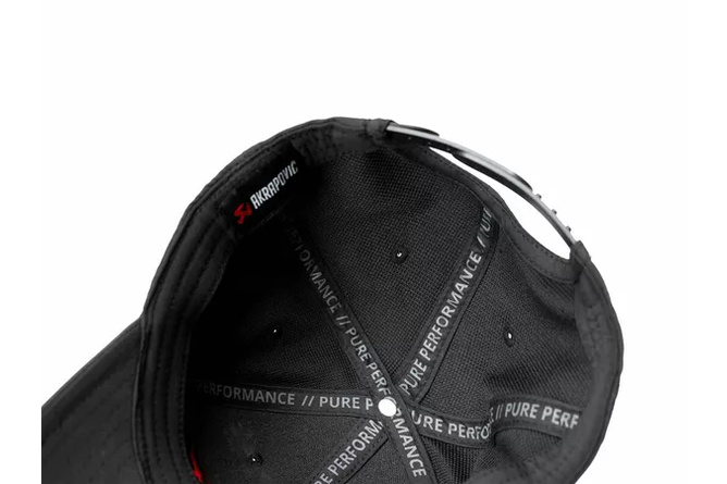 Baseball Cap Akrapovic schwarz