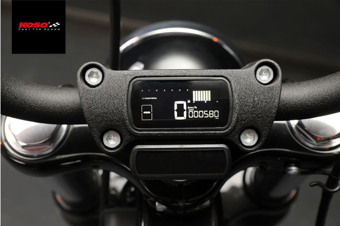 Tachometer Koso D2 Harley Davidson® Dyna 2014 - 2017 Dyna / Softail / 883