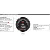 Tachometer Koso D60 TNT-05 up to 12,000 rpm Black