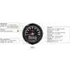 Speedometer Koso D48 TNT-05 up to 160 km/h Black