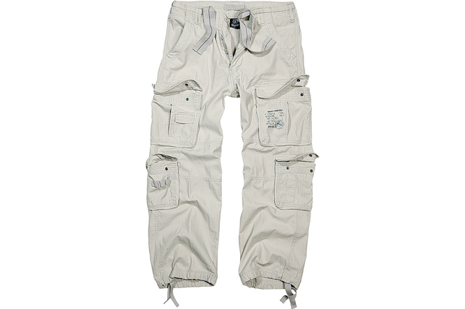 Pantalon cargo Vintage Brandit blanc