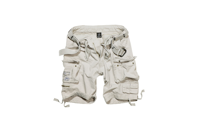 Cargo Shorts Savage Vintage Brandit white 3XL
