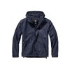 Giacca a vento Front Zip Brandit navy