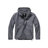 Giacca a vento Front Zip Brandit anthracite