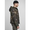 Giacca a vento Front Zip Brandit woodland