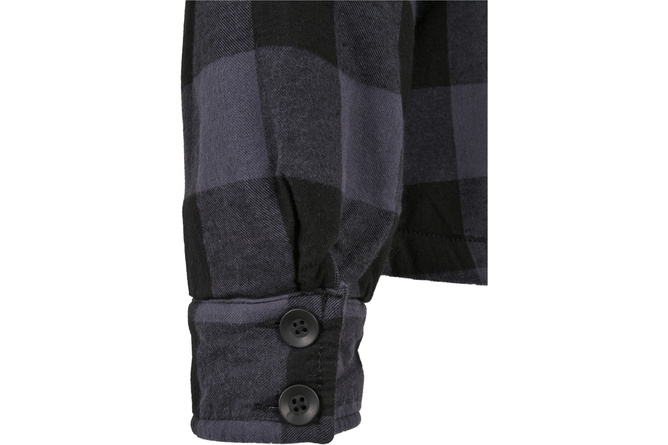 Lumberjacket Hooded Brandit black/grey
