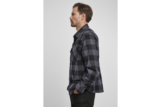 Checkered Shirt Brandit black/grey