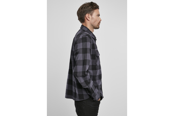 Checkered Shirt Brandit black/grey