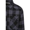 Chemise à carreaux Brandit noir/gris anthracite
