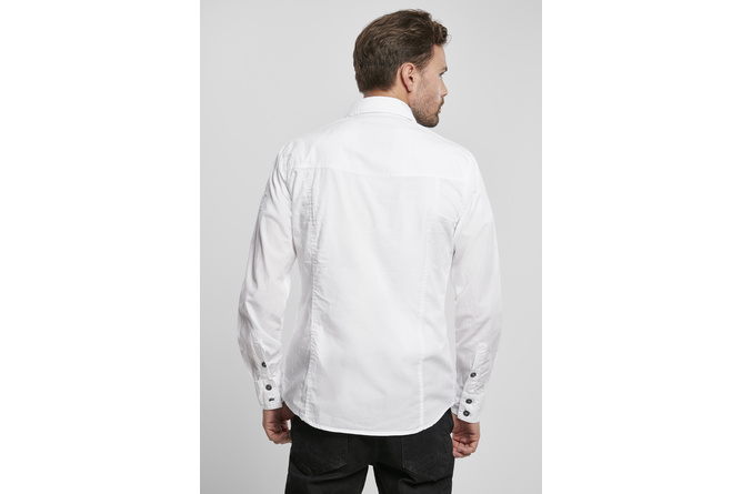 Worker Shirt Slim Brandit white