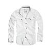 Worker Shirt Slim Brandit bianco