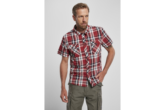 Chemise manches courtes Roadstar rouge