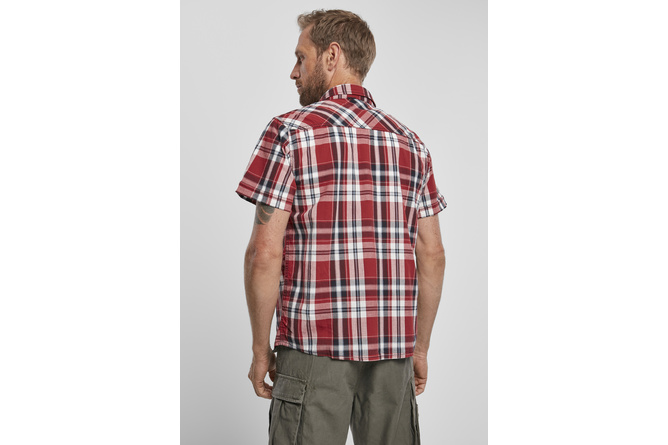 Chemise manches courtes Roadstar rouge