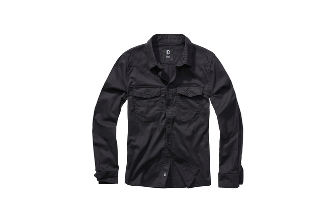 Flannel Shirt Brandit black