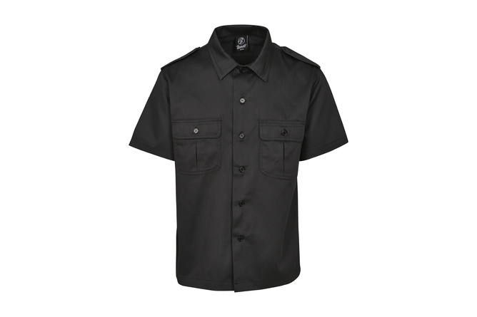 Shirt US Short Sleeves Brandit black