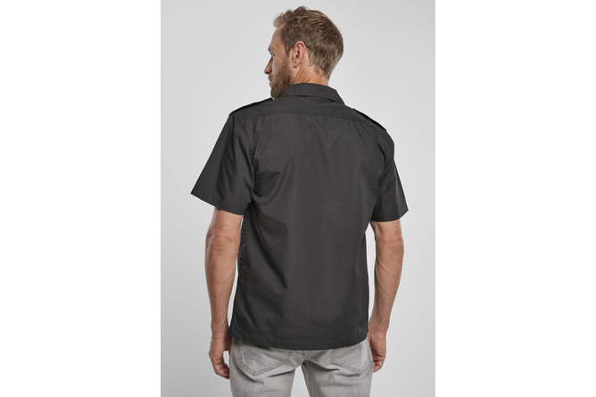 Shirt US Ripstop Shortsleeve Brandit black