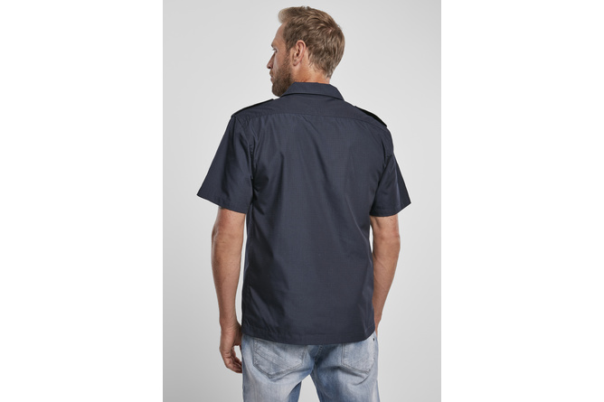 Shirt US Ripstop Shortsleeve Brandit navy