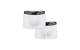 Boxer Shorts Logo 2-Pack Brandit weiß/weiß