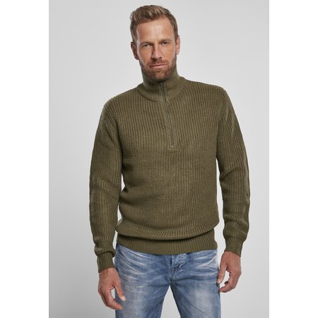 Marine Troyer Pullover Brandit | olive MAXISCOOT
