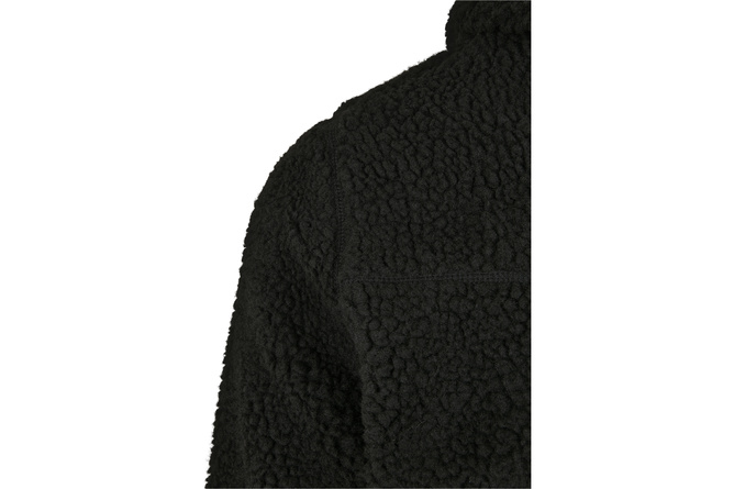 Worker Pullover Teddyfleece Brandit schwarz