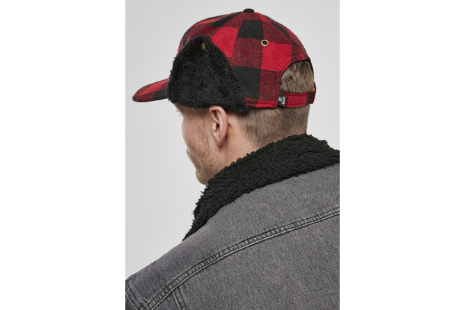 Lumberjack Hat Brandit red/black one size