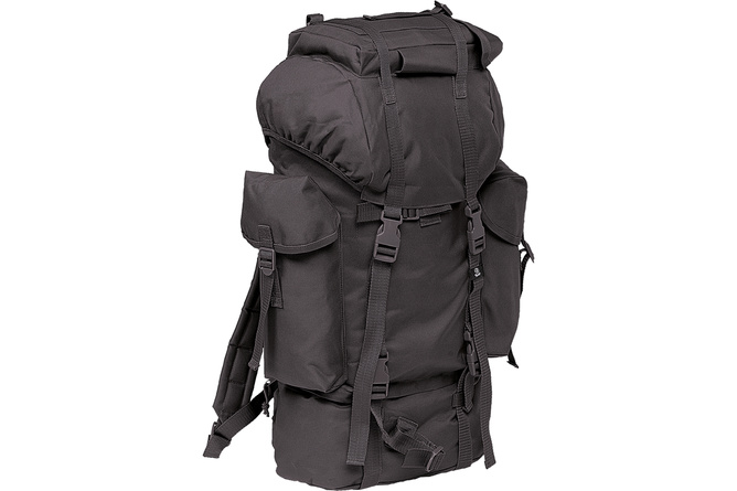 Military Backpack Nylon Brandit black one size