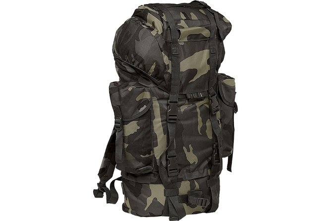 Military Backpack Nylon Brandit dark camo one size