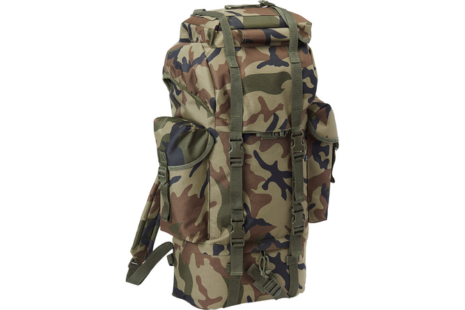 Military Backpack Nylon Brandit olive camo one size