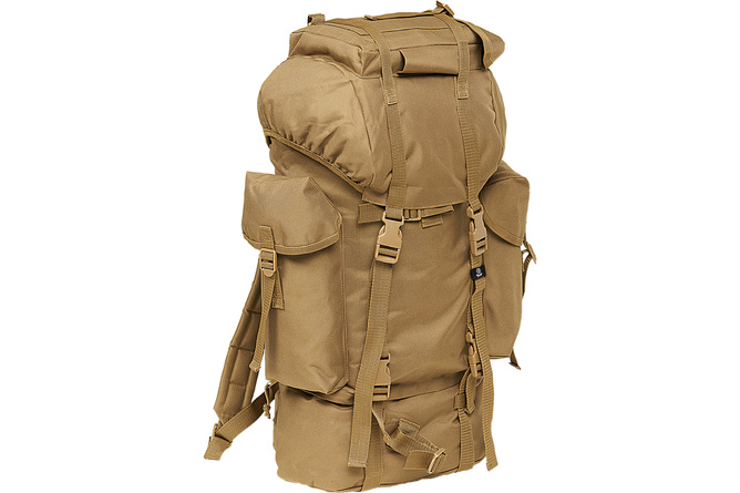 Military Backpack Nylon Brandit camel one size