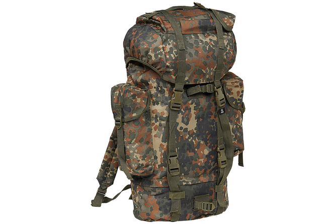 Military Backpack Nylon Brandit flecktarn one size