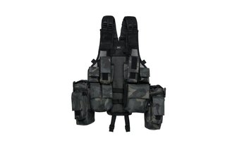Chaleco Militar Brandit Camuflado Oscuro Talle Unico