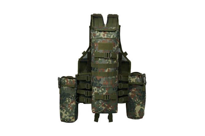 Tactical Vest Brandit flecktarn one size