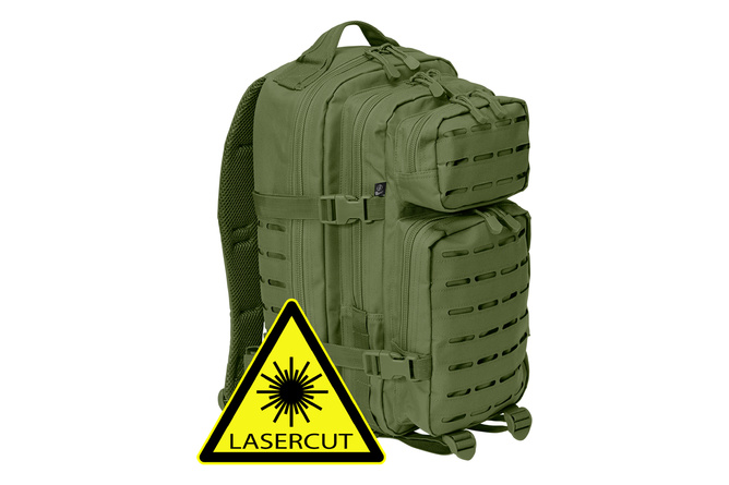 Backpack US Cooper Lasercut medium Brandit olive one size
