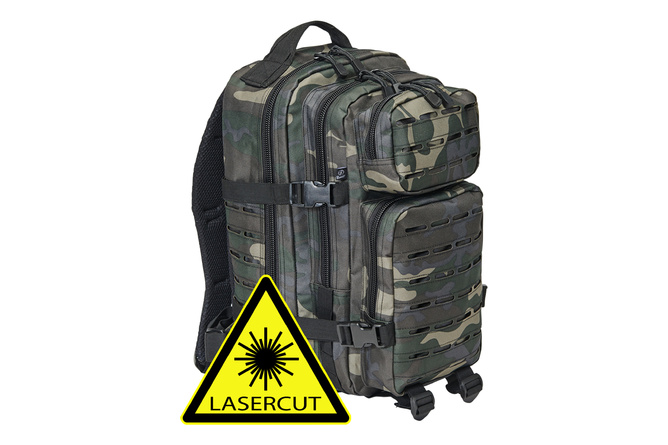 Backpack US Cooper Lasercut medium Brandit dark camo one size