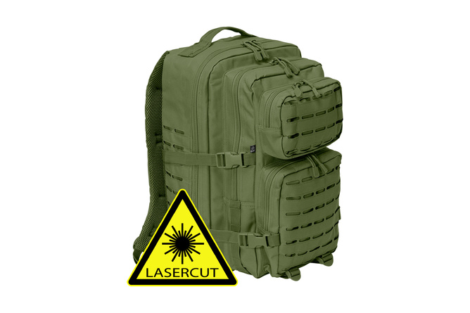Backpack US Cooper Lasercut large Brandit olive one size