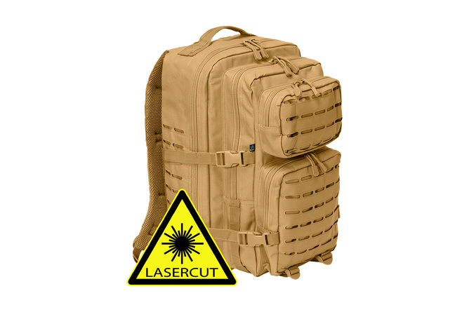 Backpack US Cooper Lasercut large Brandit camel one size
