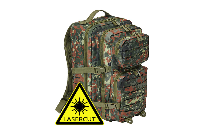 Backpack US Cooper Lasercut large Brandit flecktarn one size
